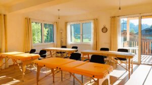 Lehrsaal Fortbildung Arzt Therapeut