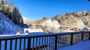 Penthouse Winterblick Kitzbüheler Alpen Wohnen und Arbeit