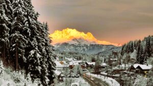 Penthouseblick Wilder Kaiser Winter Investitionsobjekt